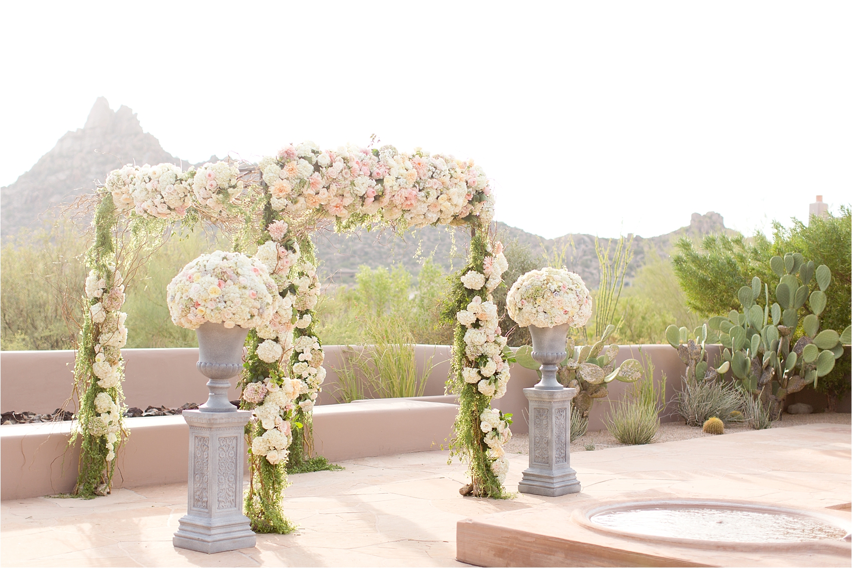 Four Seasons Scottsdale Weddding Ceremony Photo