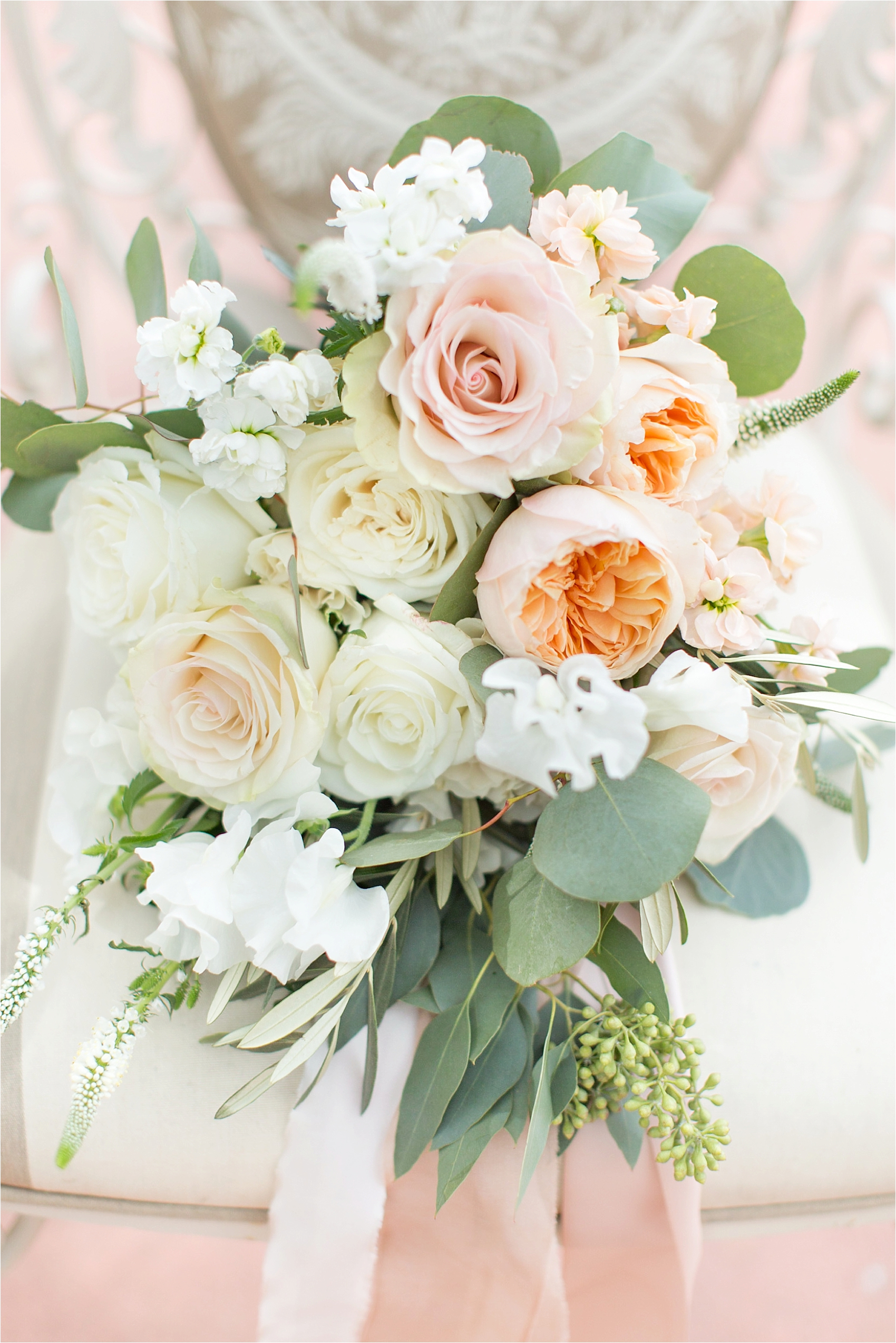 Soft Spring Wedding Bouquet 