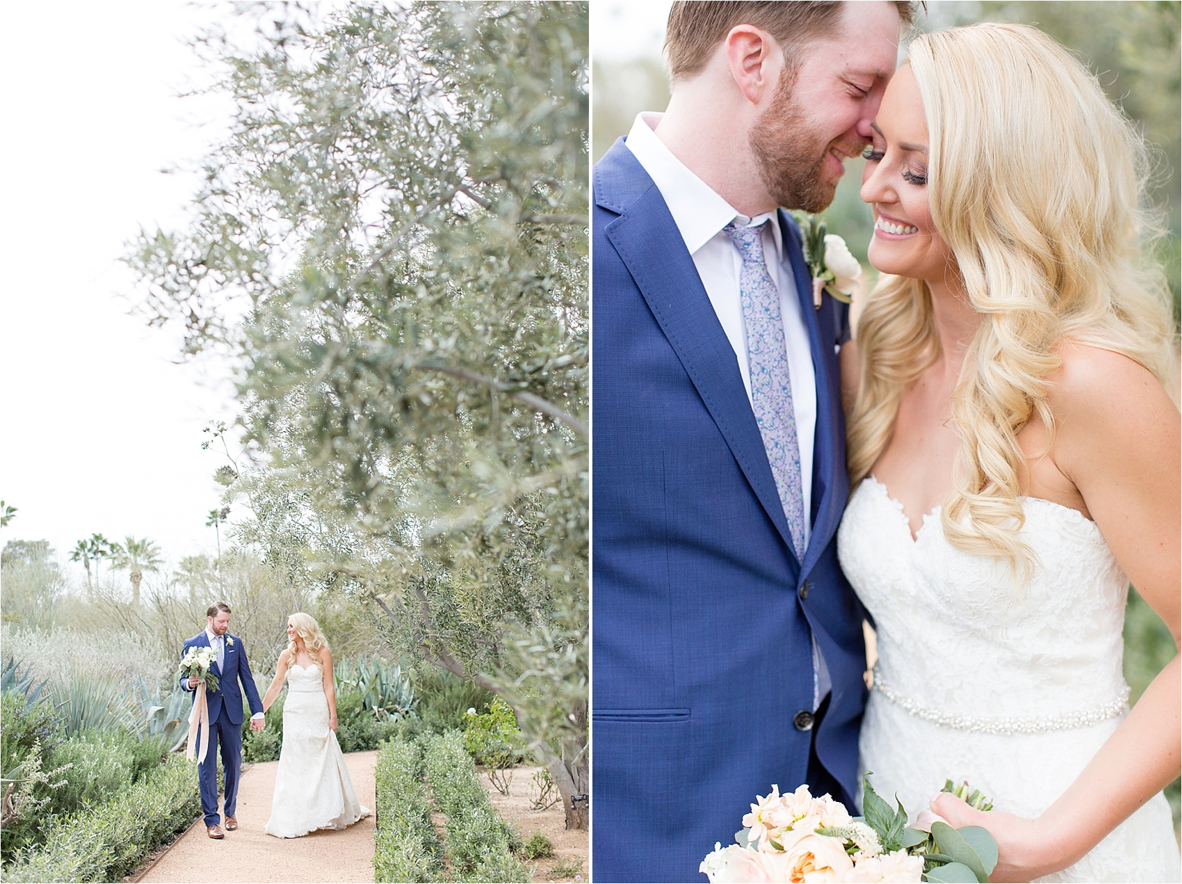 El Chorro Wedding Romantic Bride and Groom Portraits