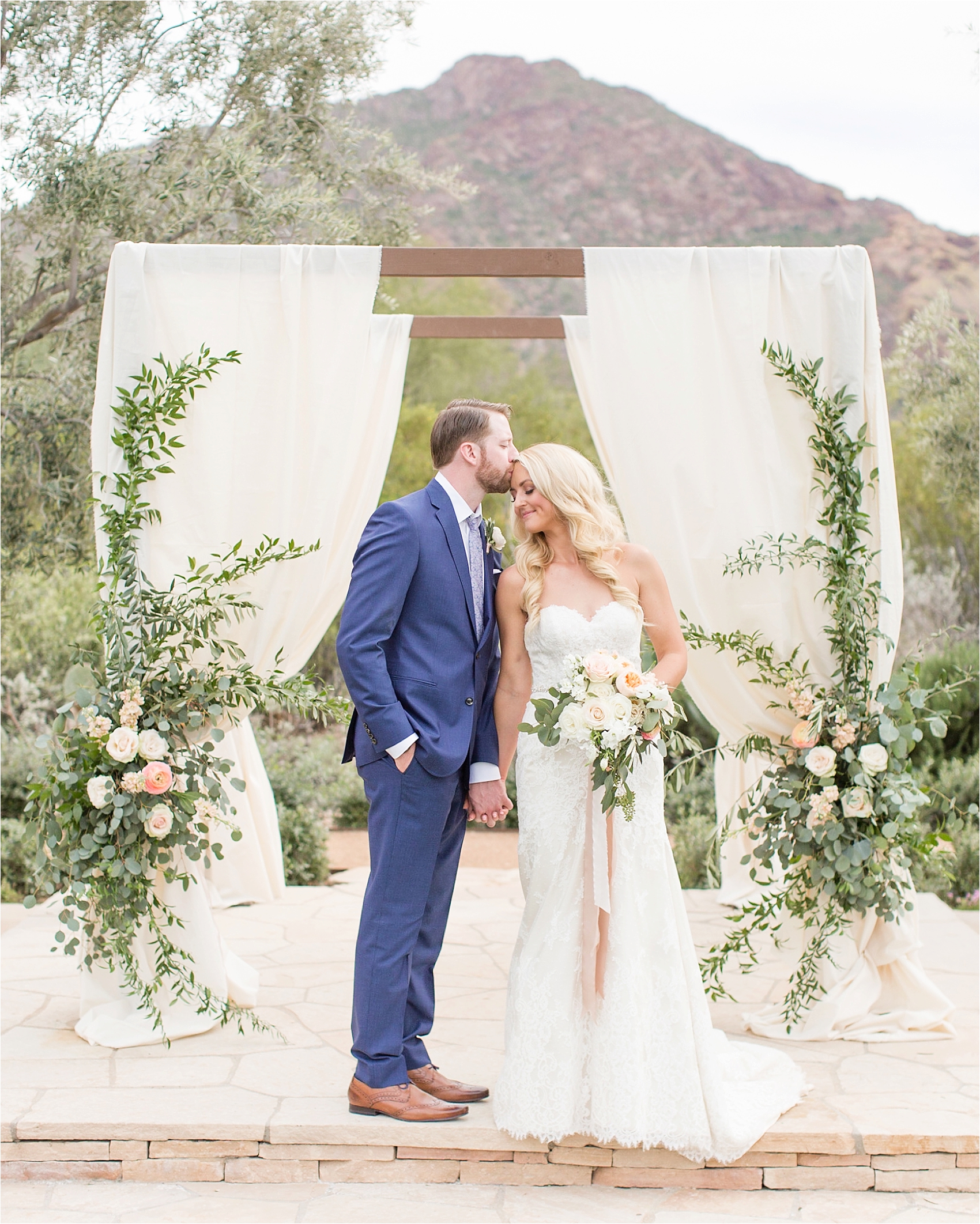 Ceremony Altar Inspiration at El Chorro Wedding