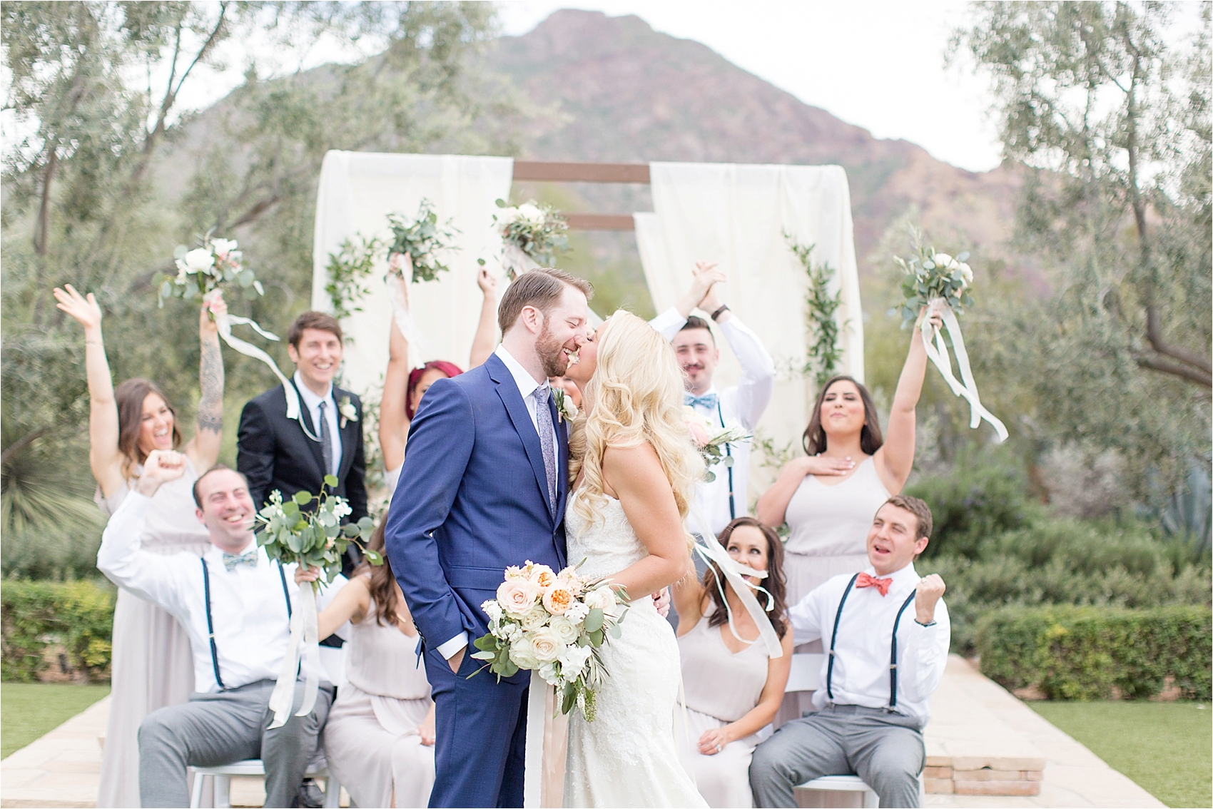 El Chorro Wedding Bridal Party