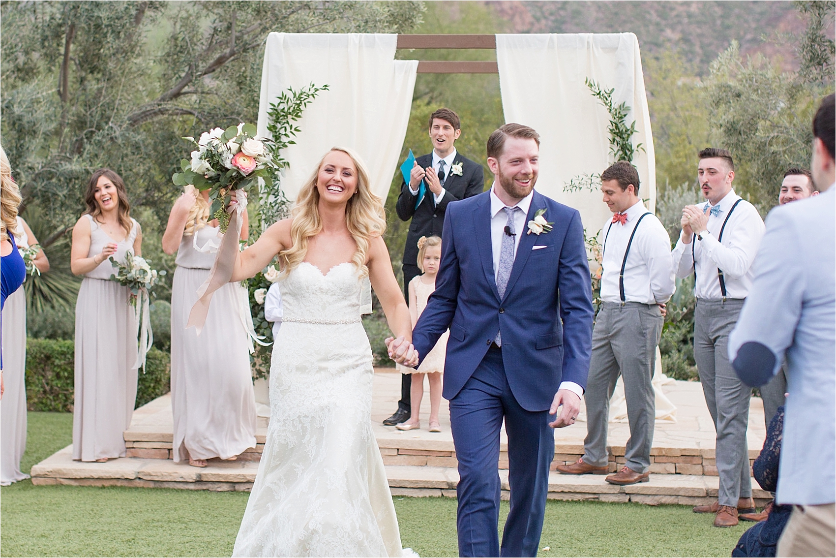 El Chorro Wedding Ceremony Recessional