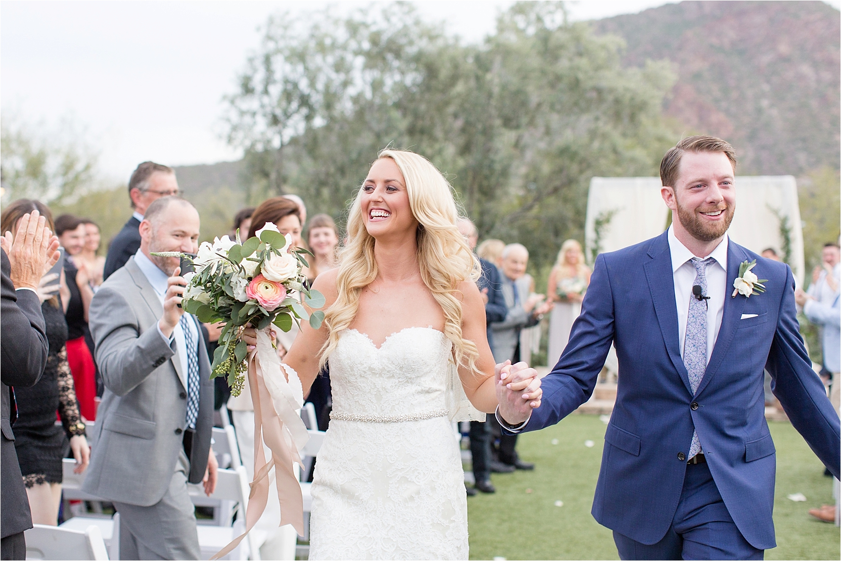 El Chorro Wedding Ceremony Recessional