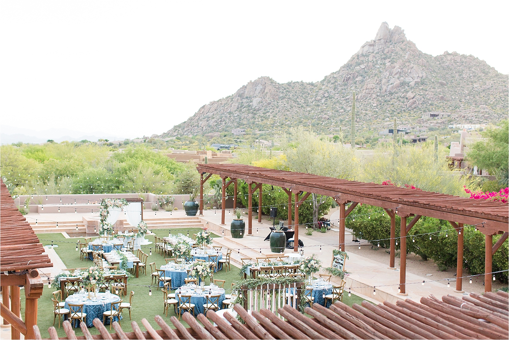 Four Seasons Scottsdale Wedding Reception in Arizona