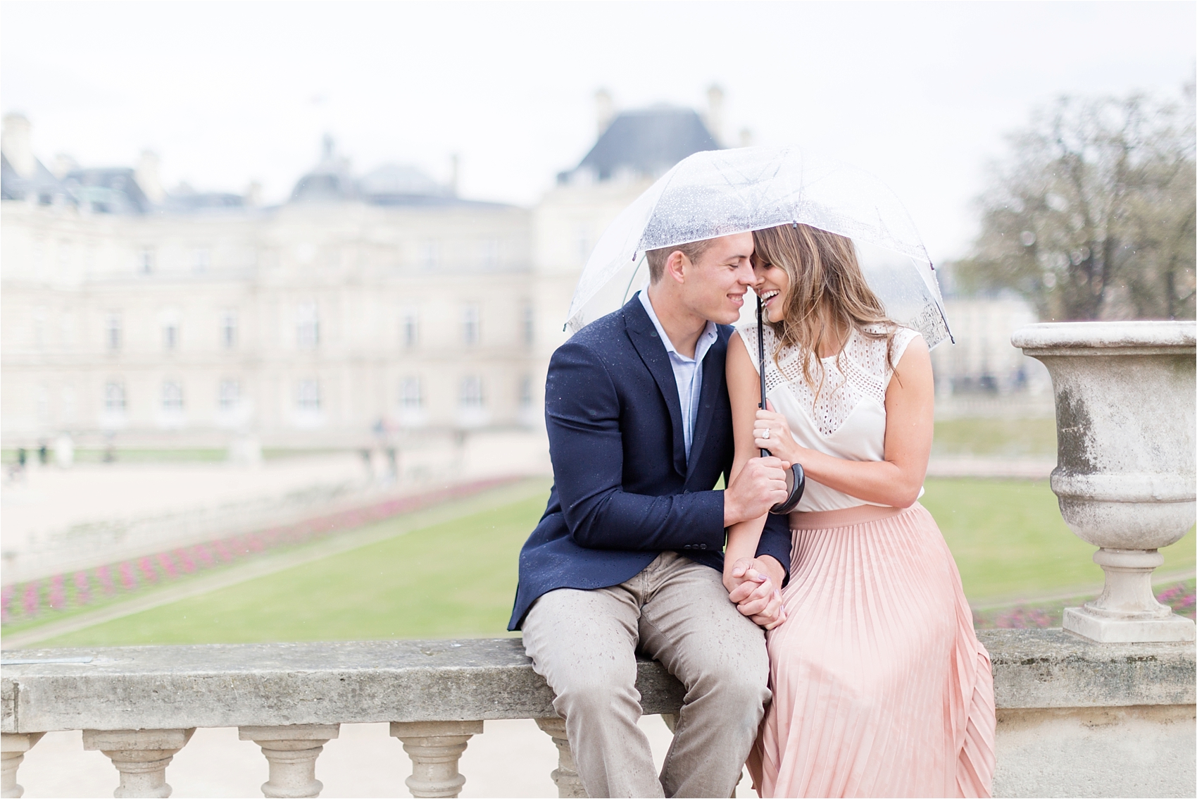 Paris Engagement at Luxembourg Gardens