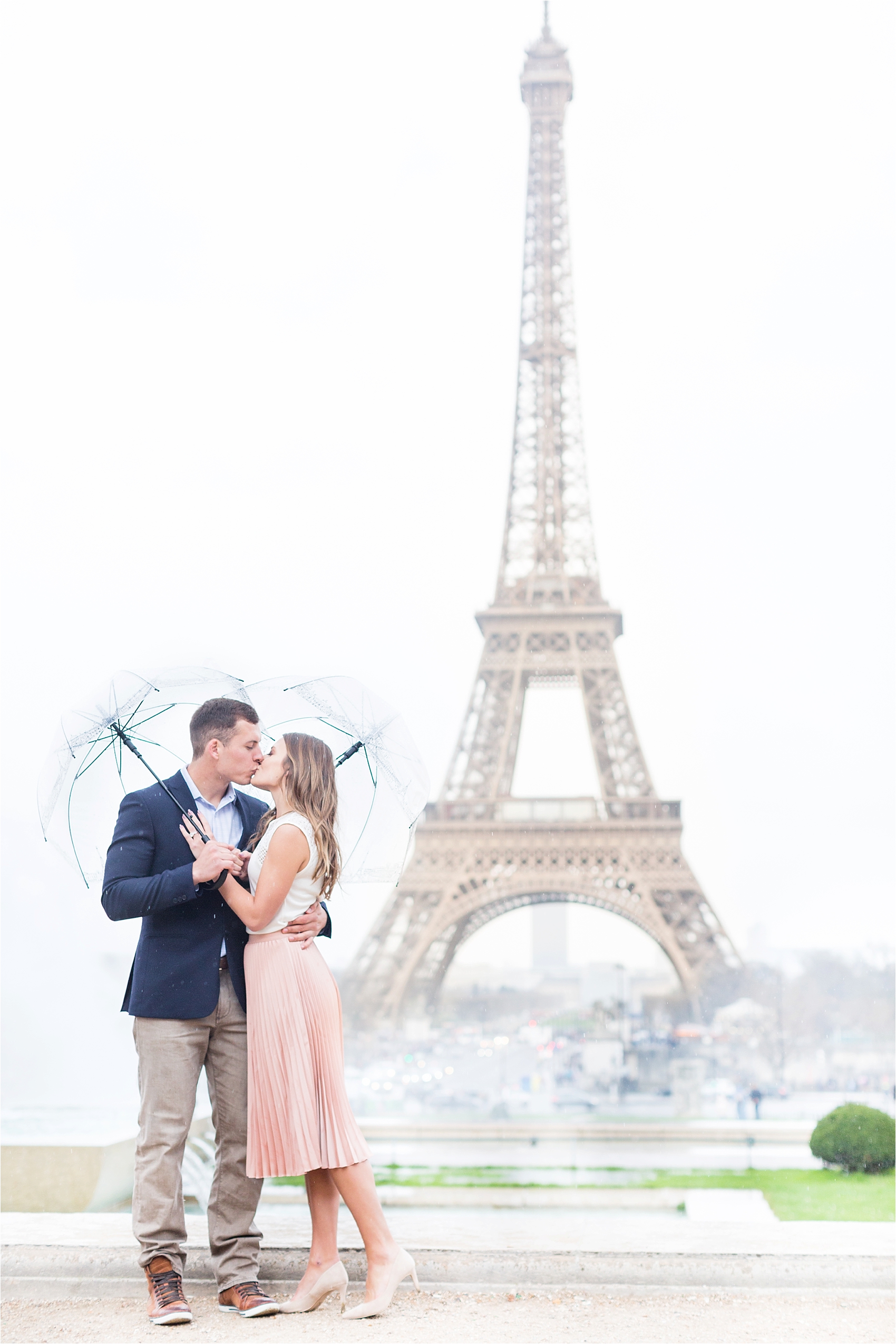 Paris Engagement at the Eiffel Tower