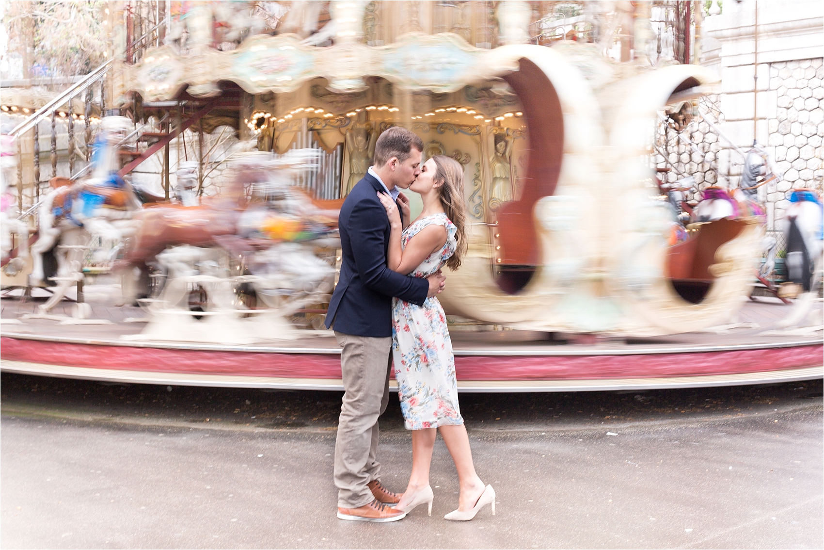 Montmartre Paris Engagement at the Carousel