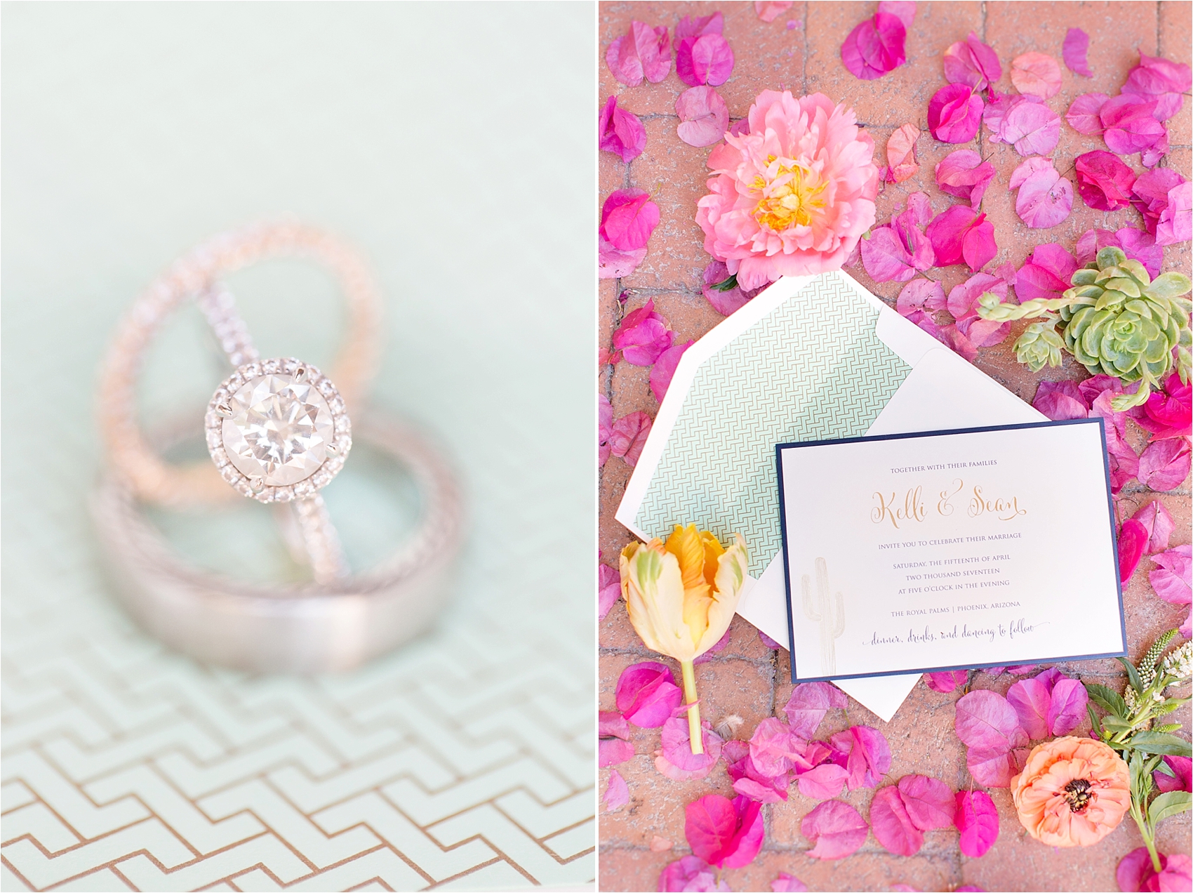 Colorful Wedding Invitation Suite