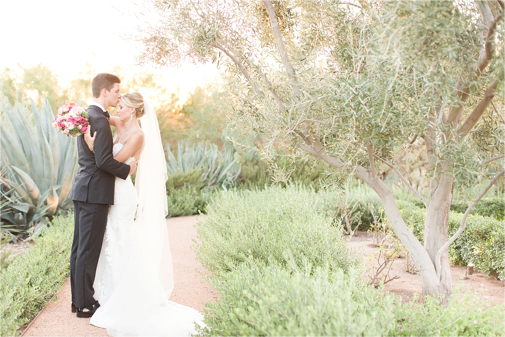 El Chorro Brophy Chapel Coral Wedding Arizona Photo