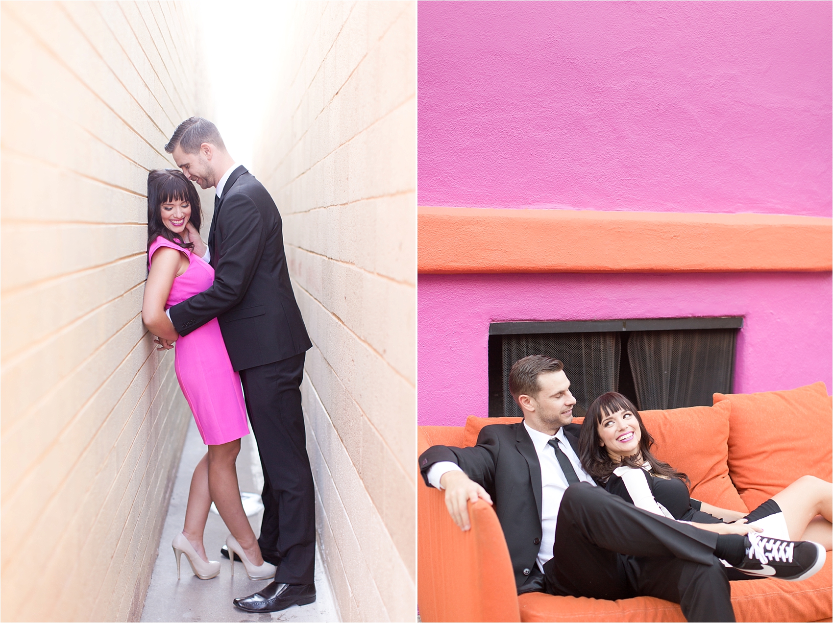 Modern Colorful Engagement Photo_0019