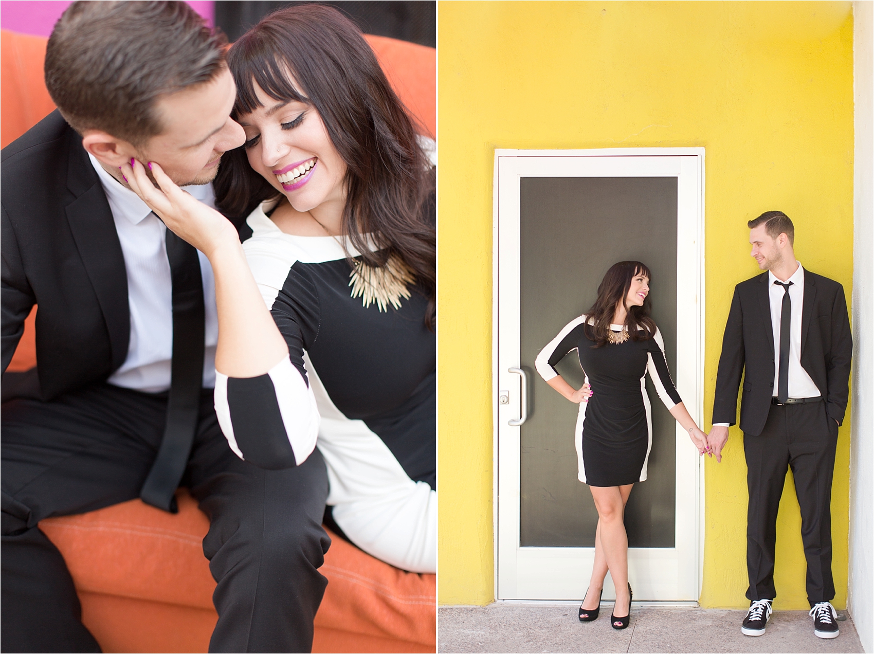 Modern Colorful Engagement Photo_0028