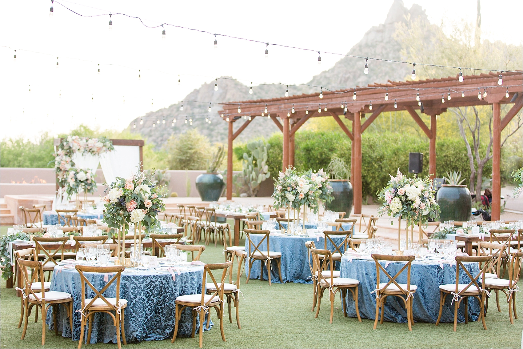 Four Seasons Scottsdale Wedding Reception in Arizona
