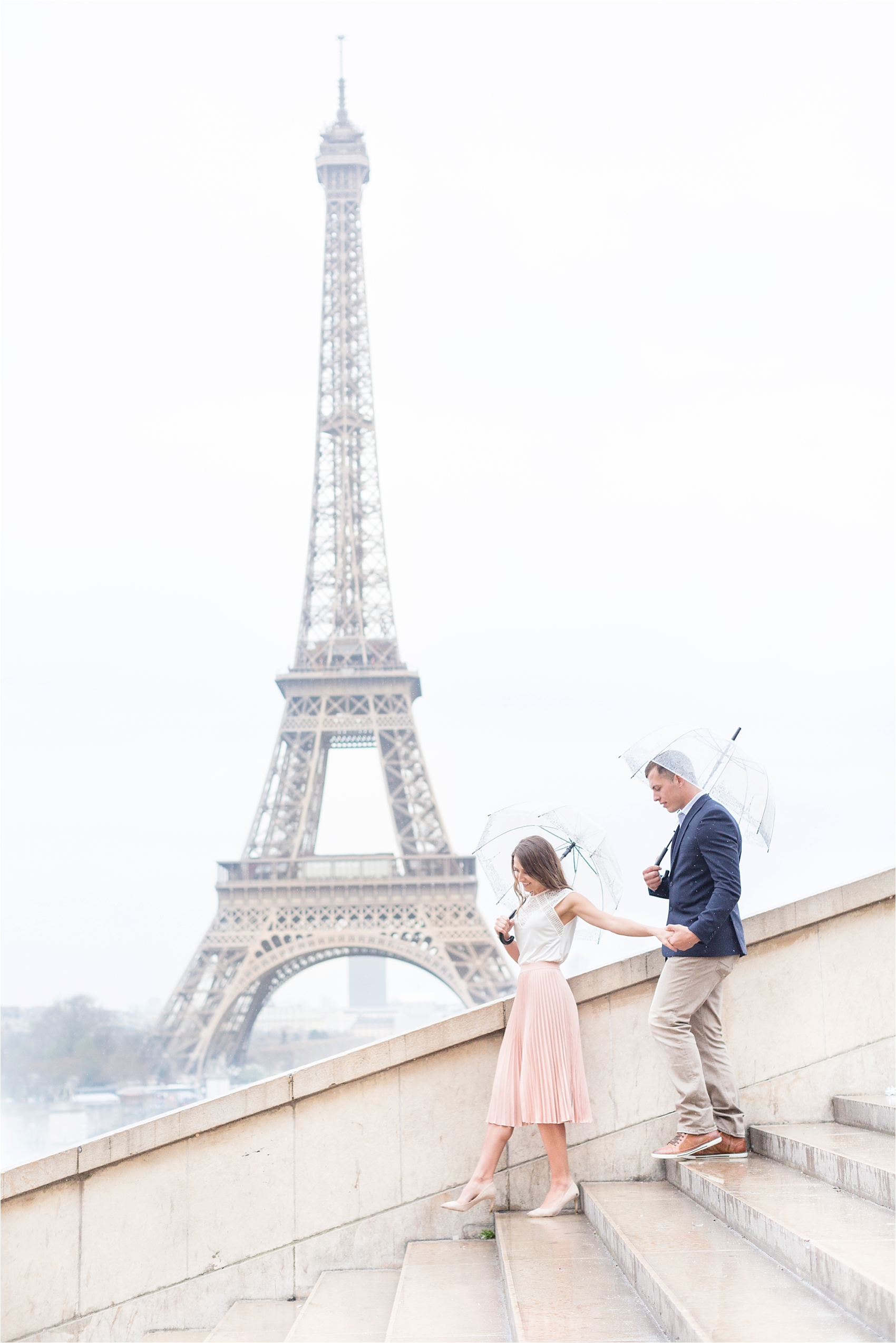 Paris Engagement at the Eiffel Tower
